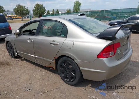 2006 Honda Civic Lx z USA, uszkodzony, nr VIN 1HGFA16556L129280